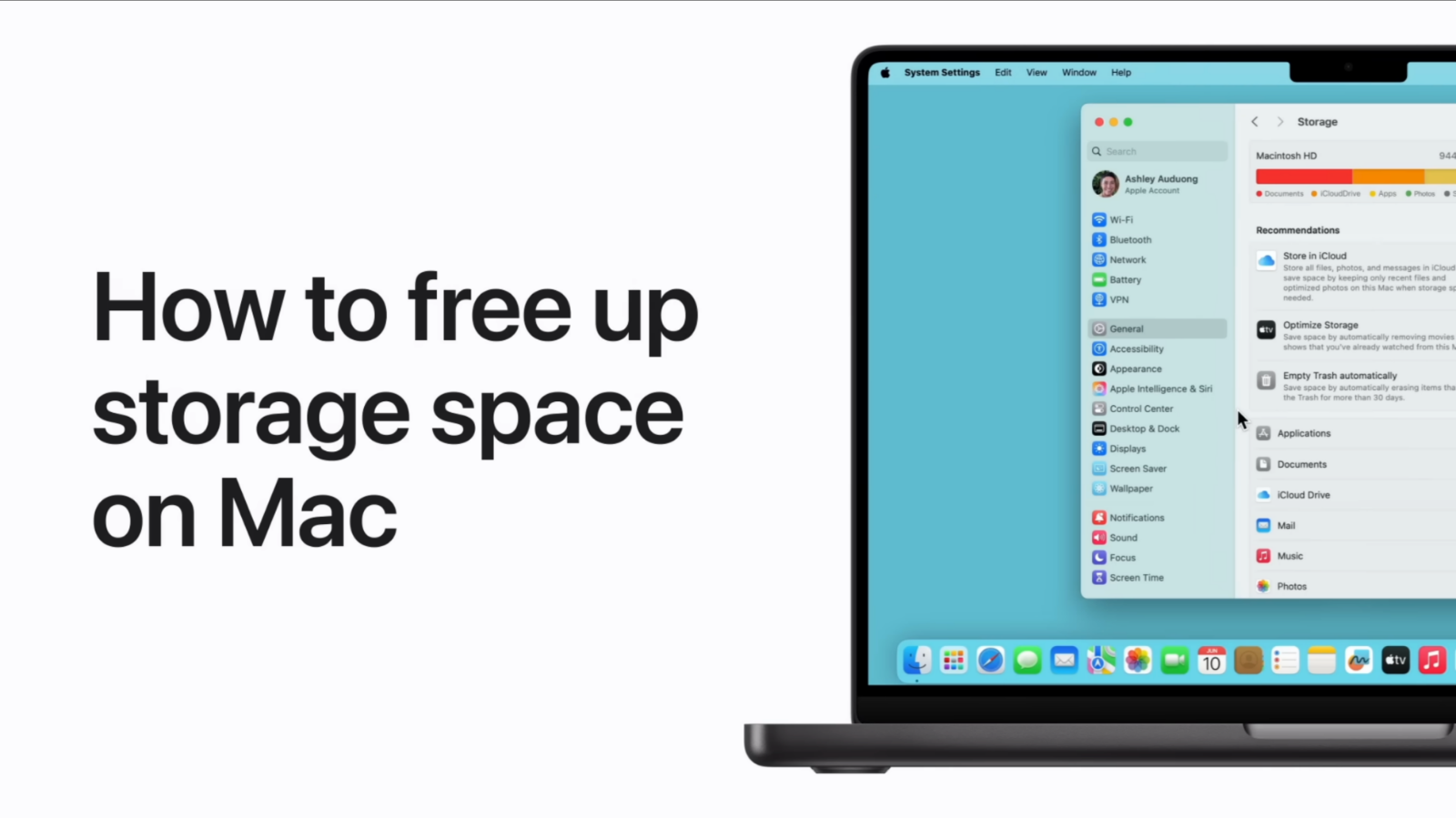 Hình ảnh cho danh mục MacBook Bị Đầy Bộ Nhớ? Dọn sạch không gian lưu trữ, tiết kiệm tới 128GB